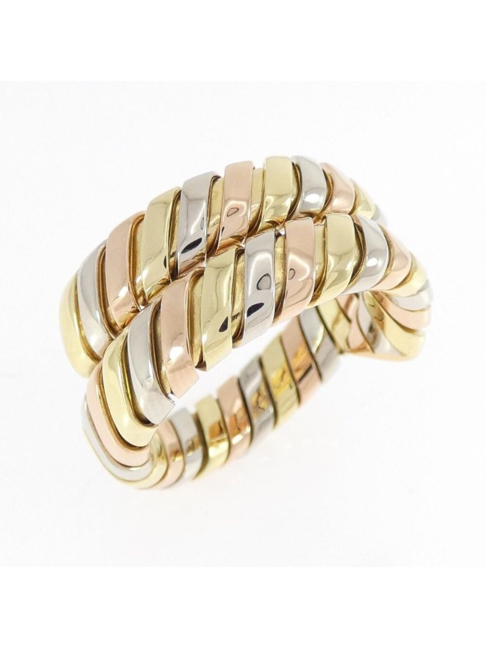 Bvlgari Tubogas Ring Pink